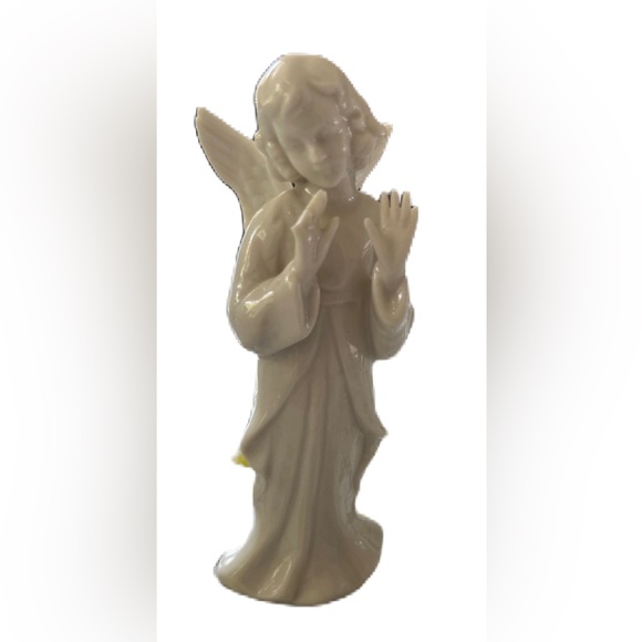 Dresden Angel Conductor  Porcelain Angel Musicians #6 by 4.5" Germany Vintage - Picture 3 of 6